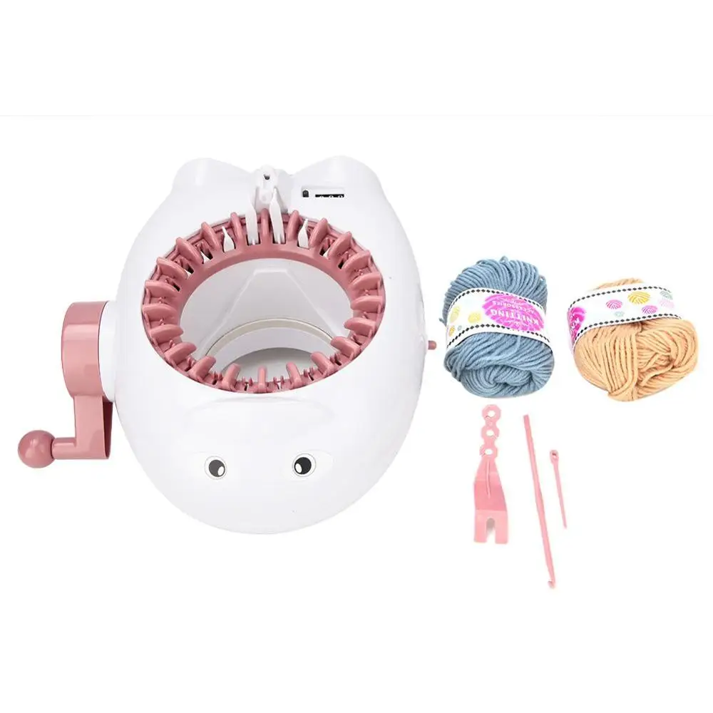 22 needles DIY Детский вязальный станок, игрушка для девочек, ткацкий станок, игровой набор, Детский обучающий ручной работы, шапка, вязаные шарфы, свитер, игрушки - Цвет: 22 needles