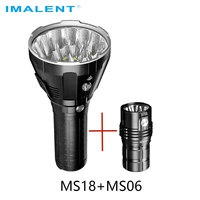 imalent ms18ms06 flashlight professional convoy rechargeable 6 8 mode 25000lm cree xhp led lamp super bright lantern batteries