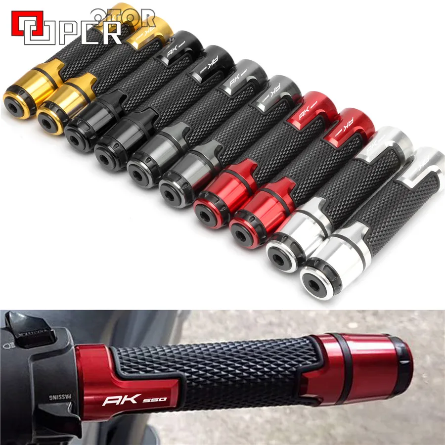 Высококачественные красные наконечники для Руля Мотоцикла с логотипом Ak 550 kymco