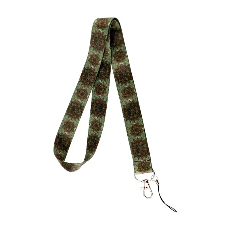 Correa de cuello con dibujos de Le&oacute;n para llaves y tel&eacute;fono, cinta con llavero para colgar en el cuello, ideal para tarjetas de identificaci&oacute;n, DIY, 30 unidades-2