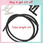 5 шт. набор шлангов для омывателя лобового стекла, автомобильные аксессуары, сменная насадка для омывателя, соединитель шланга, резиновый очиститель лобового стекла, универсальная трубка