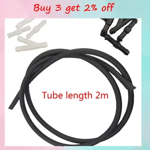 5 шт. набор шлангов для омывателя лобового стекла, автомобильные аксессуары, сменная насадка для омывателя, соединитель шланга, резиновый очиститель лобового стекла, универсальная трубка