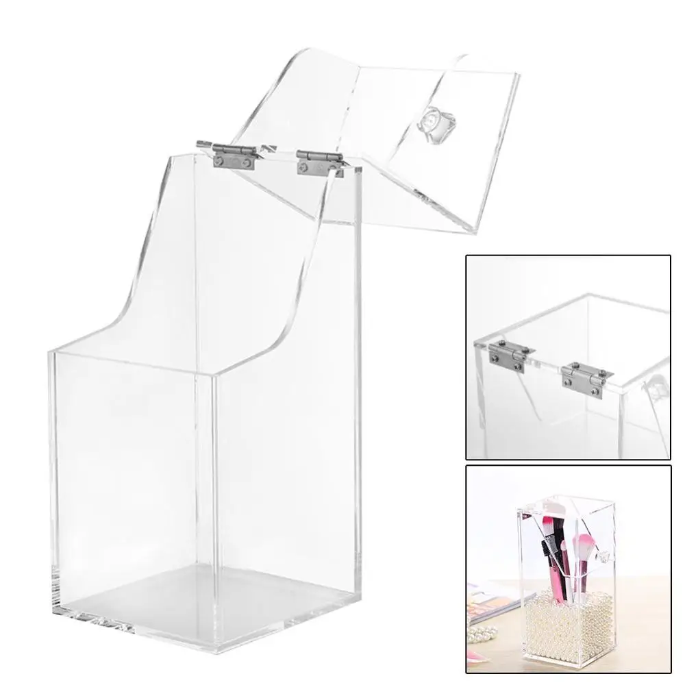 Прозрачная акриловая трубка для карандашей Офисная кружка настольные