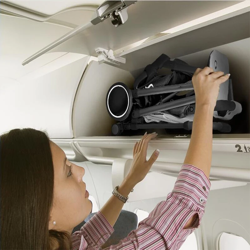 Детская коляска SLD сидячее Наклонное положение светильник Кая Портативная