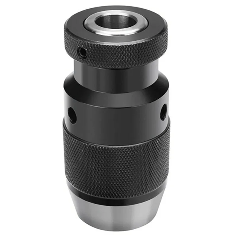 

Self Tighten Keyless Drill Chuck Shank Morse Taper 1-16Mm MT3 B18 Light-Duty Hand Tightening Drill Chuck