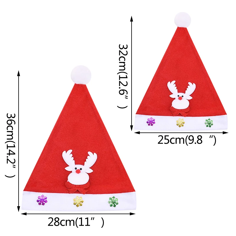 Шапка со светящимся снеговиком оленем Санта-Клаусом 1 шт. | Дом и сад