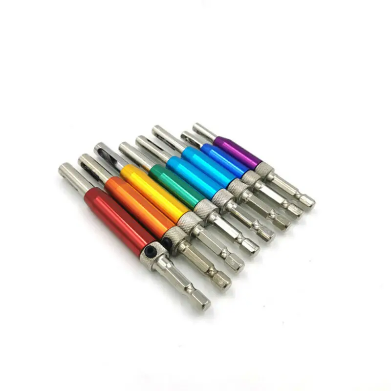 

7pcs Self Centering Hole Opener Drill Bit Precision Positioning Drilling Door Window Hinge Drill Woodworking Tools