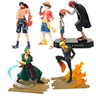 Аниме One Piece персонаж Зоро сандзи экшн-фигурка Змея человек Луффи Статуэтка из ПВХ Коллекция игрушек