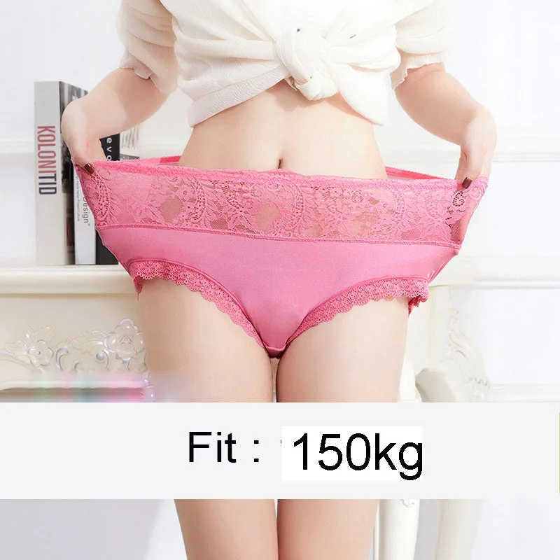 BS27 3 шт./лот 150 кг Сексуальное Женское Белье 5XL трусики однотонные Трусики с