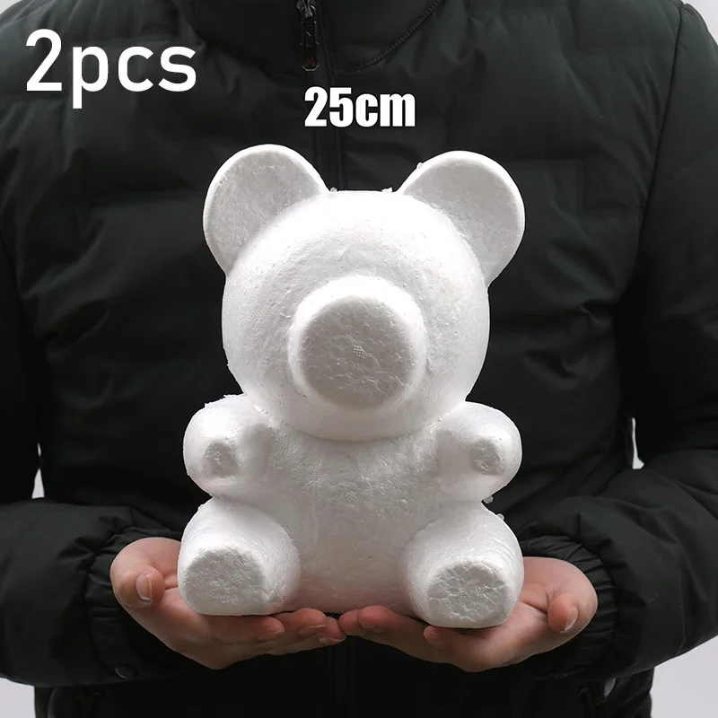 

Форма медведя из пенопласта, 2 шт.