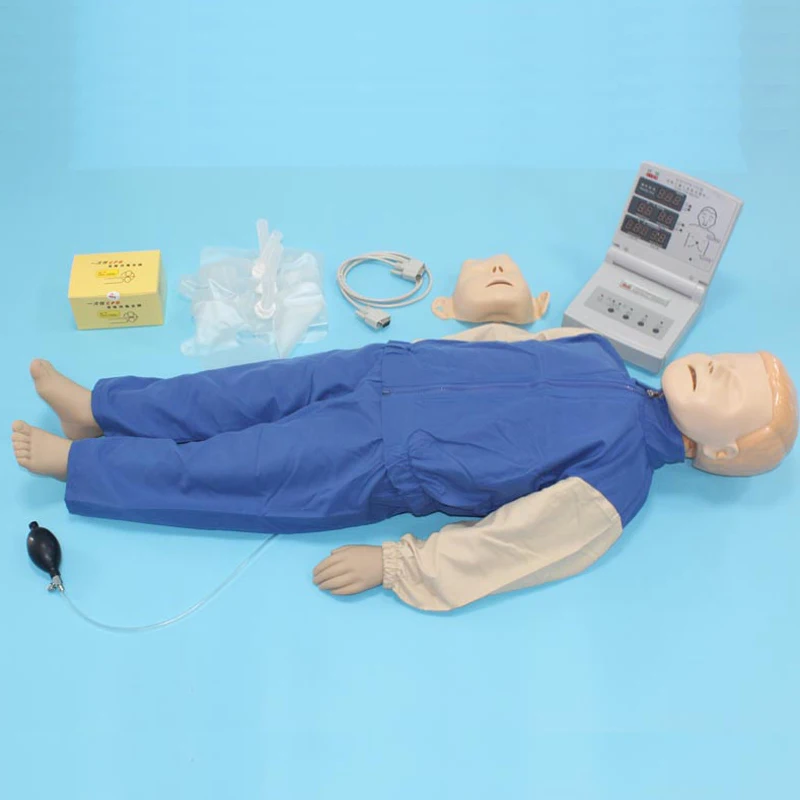 CPR-170 Child Cardiopulmonary Resuscitation Simulator Manikin Medical Training Emergency Model | Канцтовары для офиса и дома
