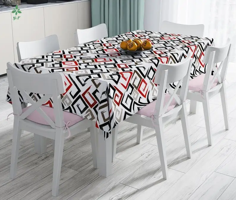 

Mother Day Tablecloths Decorate The Kitchen Dining Room For Party And Picnic