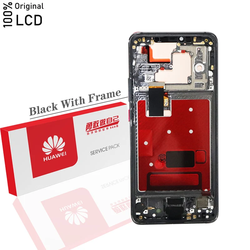 Оригинальный экран для смартфона Huawei Mate 20 Pro ЖК-дисплей с цифрователем сенсорного