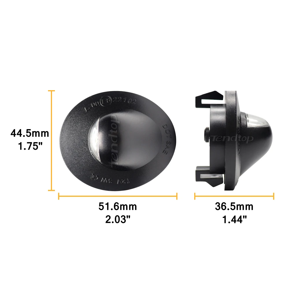 1 пара T10 LED W5W 12 В подсветка для номерного знака Ford F150 | Автомобили и мотоциклы