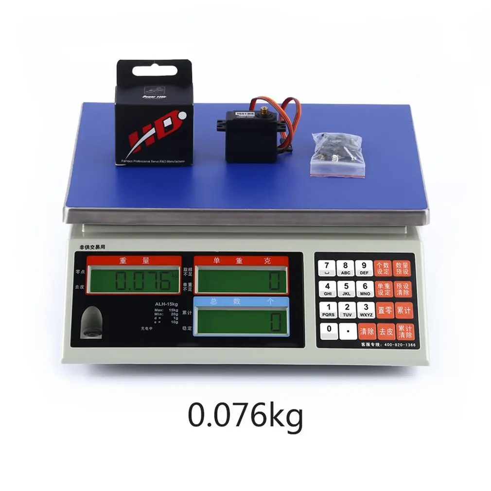 Мощность HD высокий крутящий момент 60G стандартный сервопривод 1501MG все