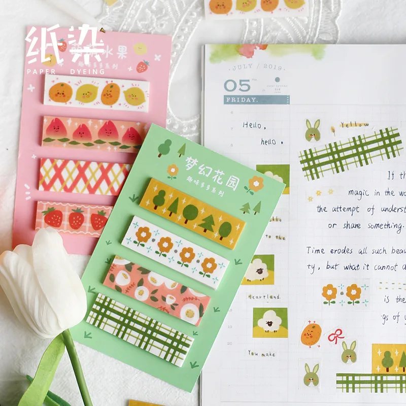 Loveот 30 шт./лот простой разноцветный блокнот в клетку портативный для