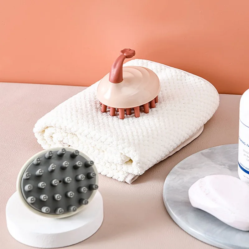 

Силиконовая щетка для мытья волос и мытья волос