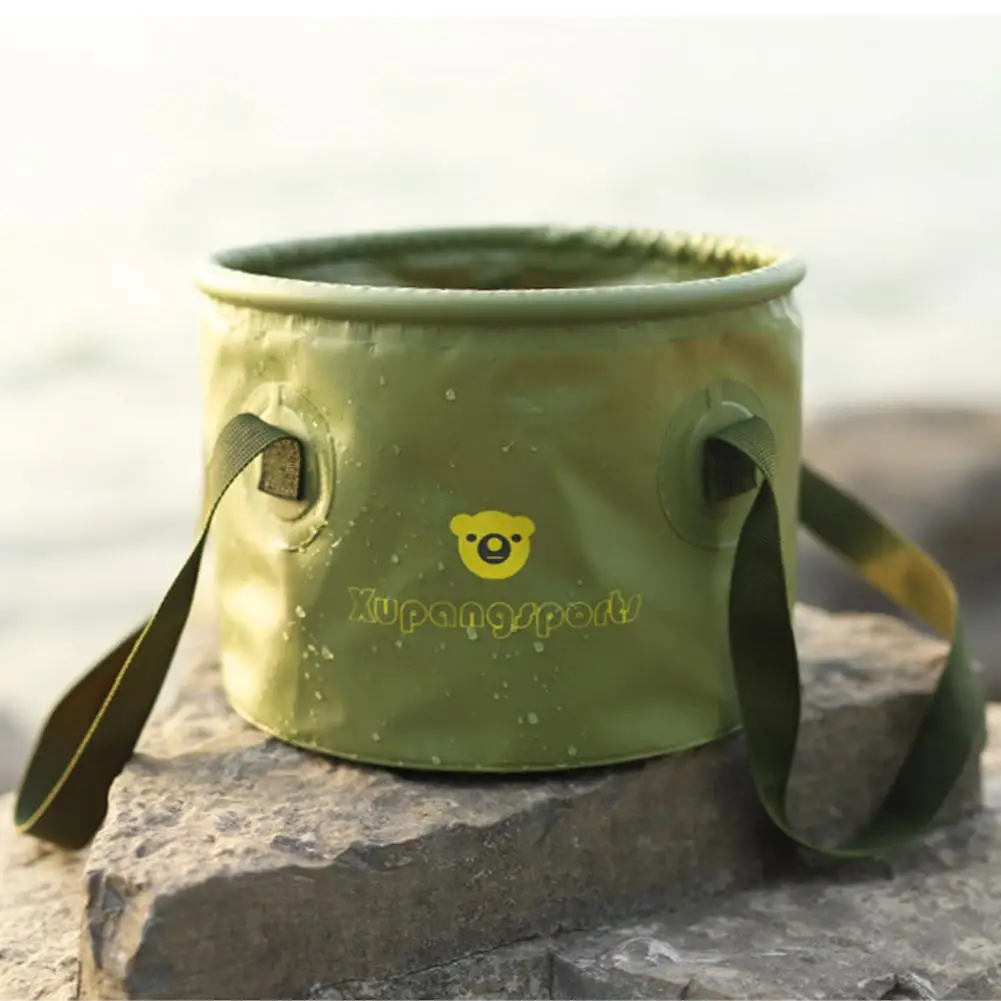 

3L 13L 20L Waterproof Water Bags Fishing Folding Bucket Portable Bucket Water Container Storage Carrier Bag