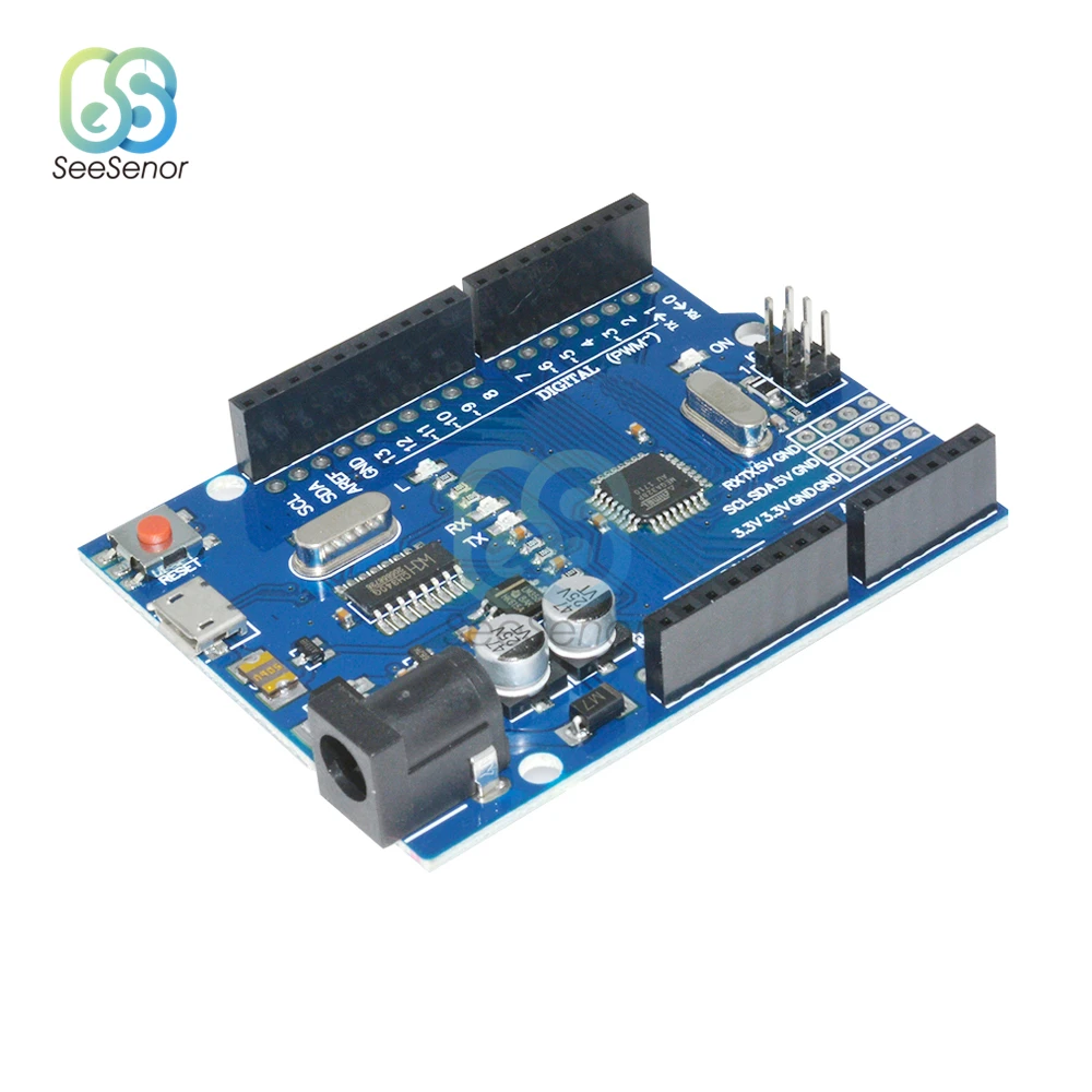 

Плата разработки CH340G CH340, Φ ATMEGA328 Плата расширения, совместимая с Micro USB интерфейсом «сделай сам»