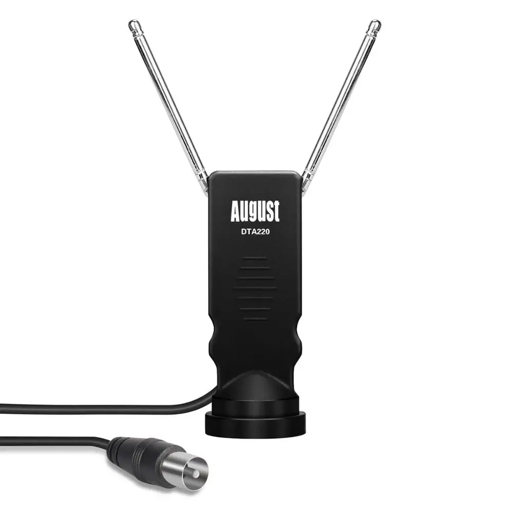 Портативная Цифровая антенна для помещений и улицы August DTA220 Freeview TV Aerial USB тюнер/DVB T