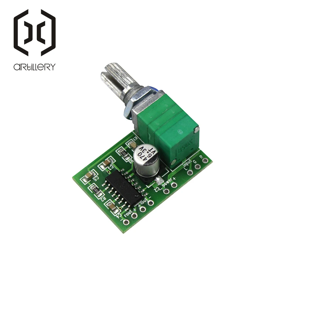 Мини PAM8403 DC 5 В 2 канала USB цифровой аудио усилитель плата модуль 2*3 Вт регулятор громкости с Potentionmeter