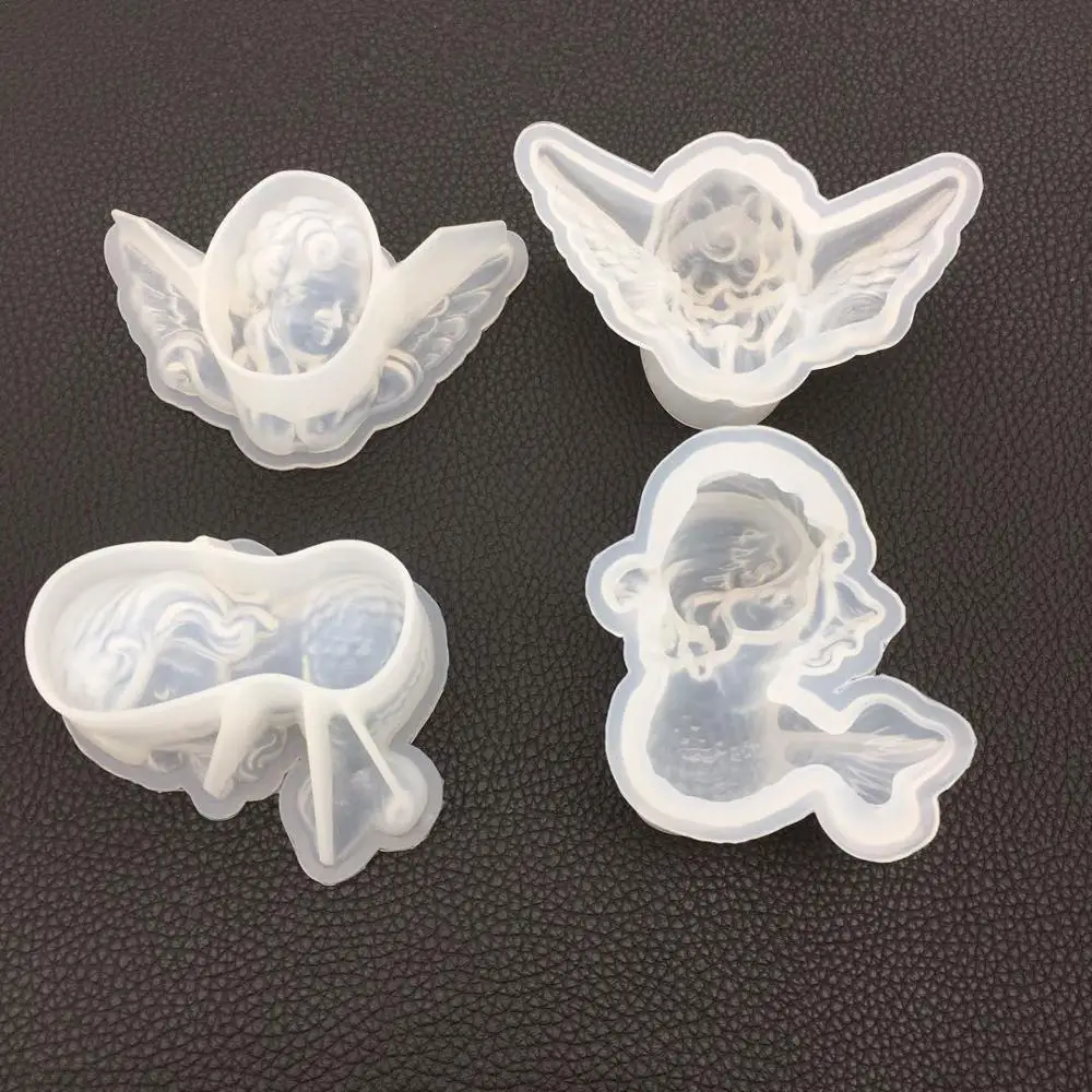 Эпоксидная форма с кристаллами УФ излучения ангела рыбы сделай сам силиконовые