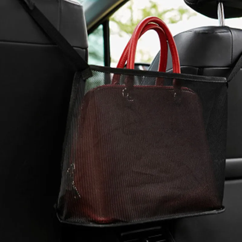 

Universal Car Seat Storage Organizer Bag Multifunction Storage Box Interior Stowing Tidying Auto Organizer Bag Mesh Accessories