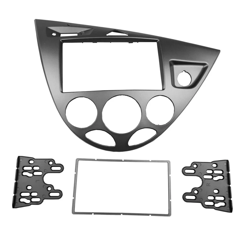 Двойной 2 Din стерео панель для Ford Focus Fiesta фасции Радио DVD рамка CD gps рамка и установка тире Установка отделка комплект