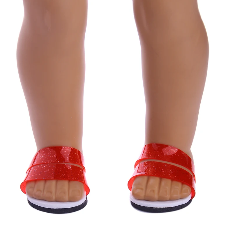 Повседневная обувь LUCKDOLL 6 цветов подходит для 18-дюймовых американских кукол