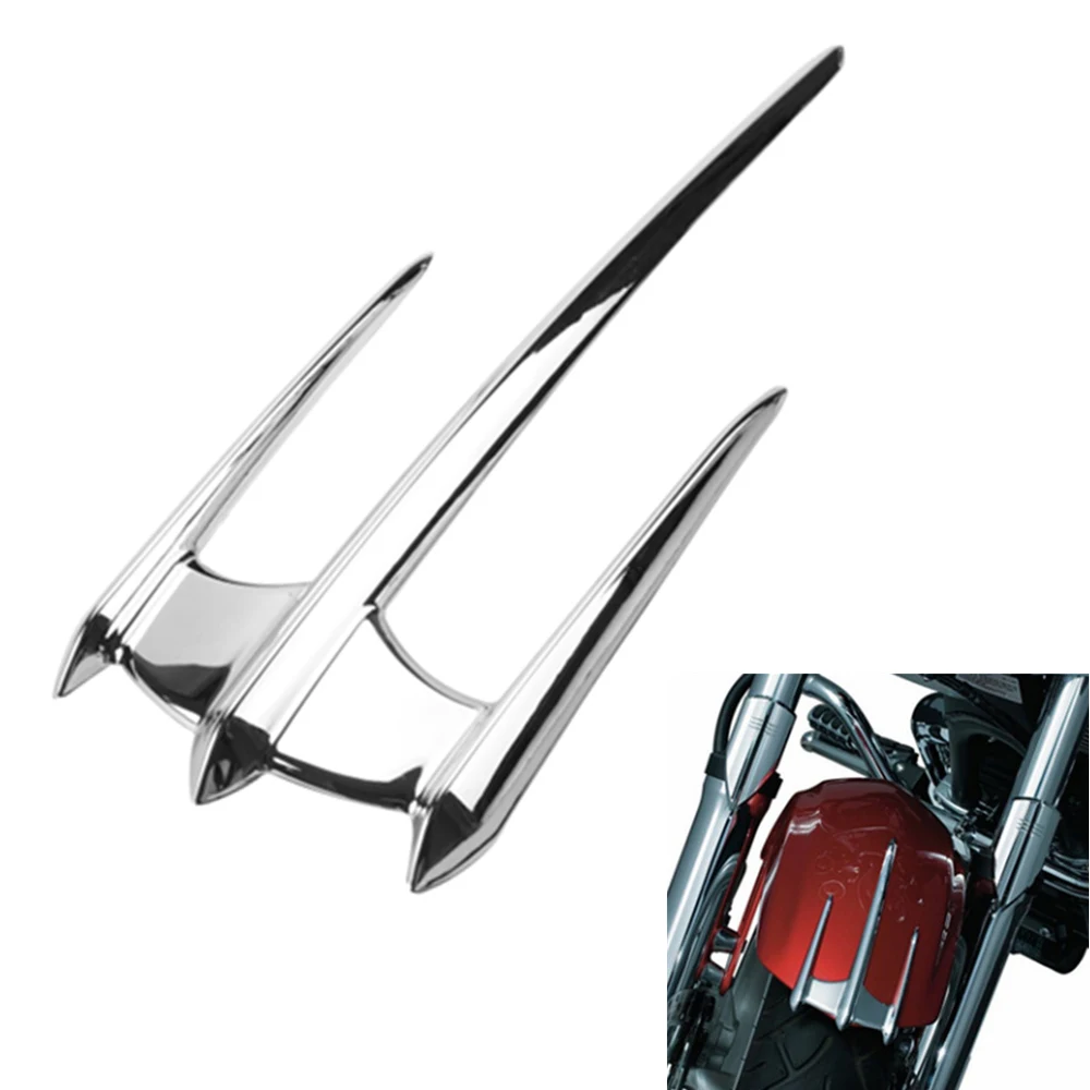 Хромированная крышка переднего крыла мотоцикла декоративная отделка для Honda