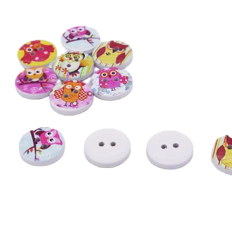 100 шт. декоративные аксессуары для скрапбукинга 2 отверстия | Дом и сад