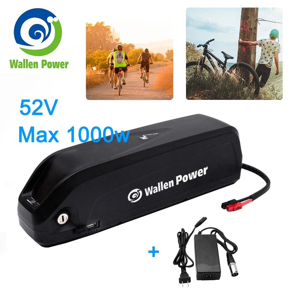 Чехол-аккумулятор Hailong для электрического велосипеда литиевая батарея Ebike 18650 52 в