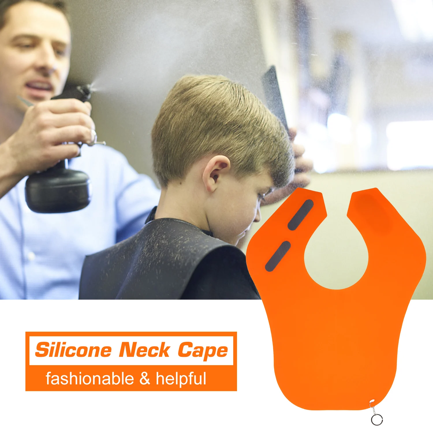 1 шт. силиконовый фартук для стрижки волос водостойкая краска волос|Шапочки