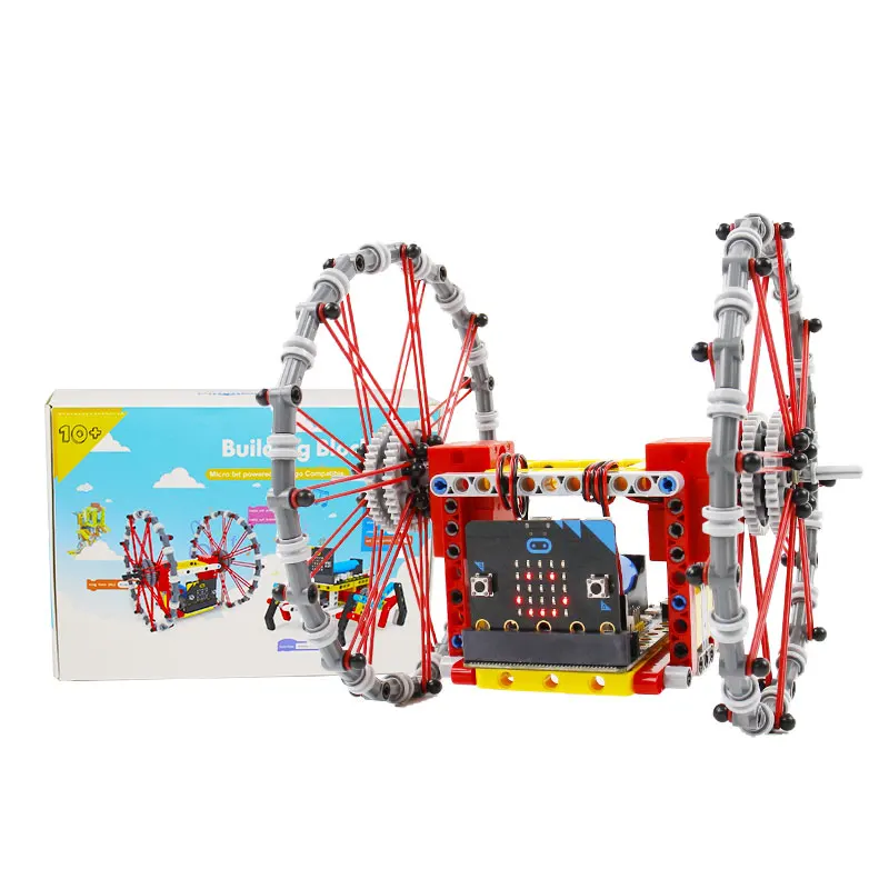 Yahboom Programmable Intelligent Micro: bit Building Block Balance Robot Car With APP Remote Control | Компьютеры и офис