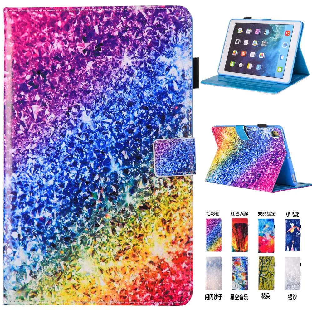 

For iPad Air 2 Air 1 iPad 9.7 2018 2017 A1822 A1823 A1893 A1954 5th 6th Generation Pro 9.7 10.5 Mini 2 3 4 5 Tablet Case Cover