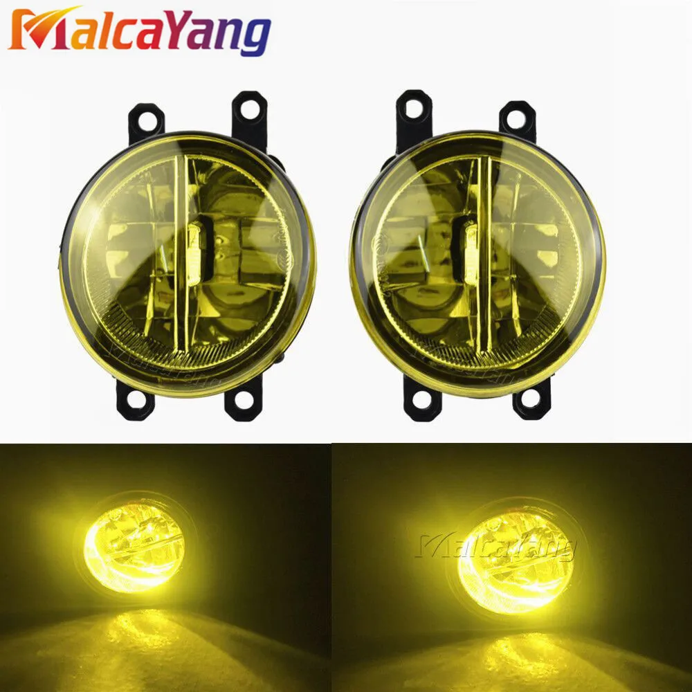 Сверхъярсветодиодный светодиодная противотуманная фара 2 шт. левая и правая