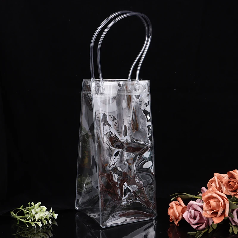 Герметичная сумка-тоут из ПВХ прозрачная упаковка ведро для льда Охладитель