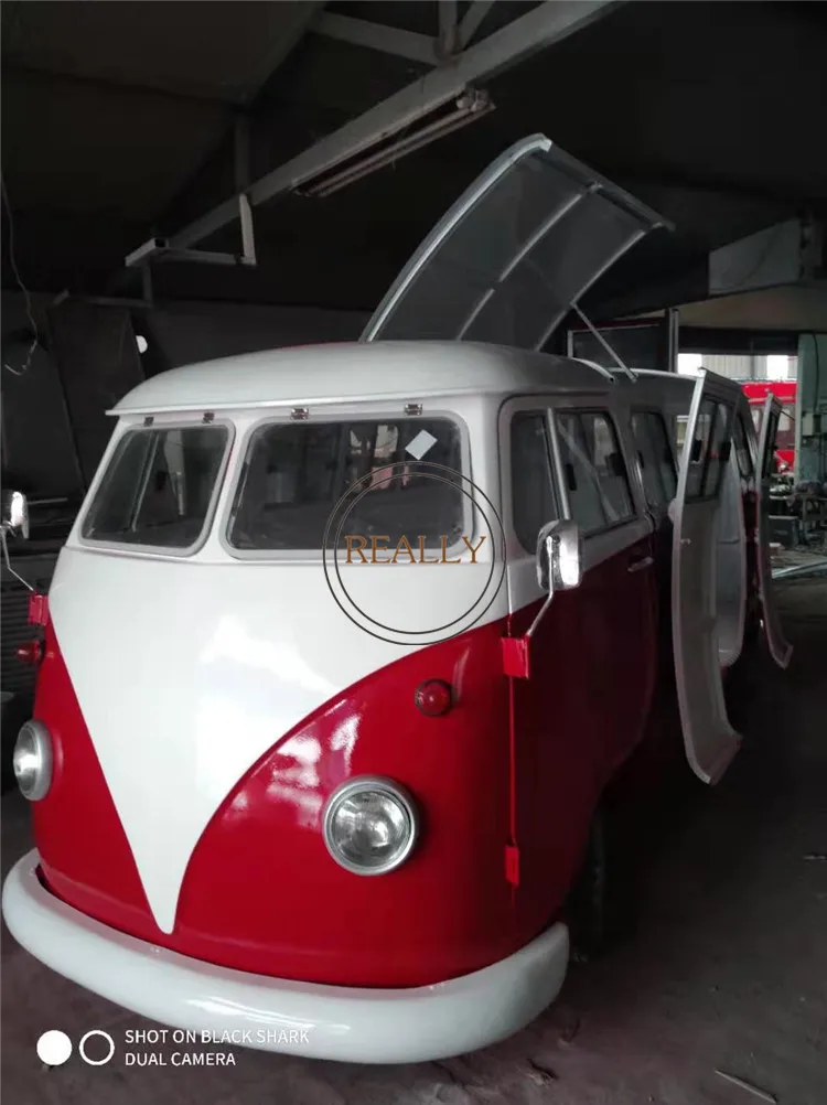 Классический дизайн 4 3 м длинная Мобильная тележка для фаст-фуда ресторана