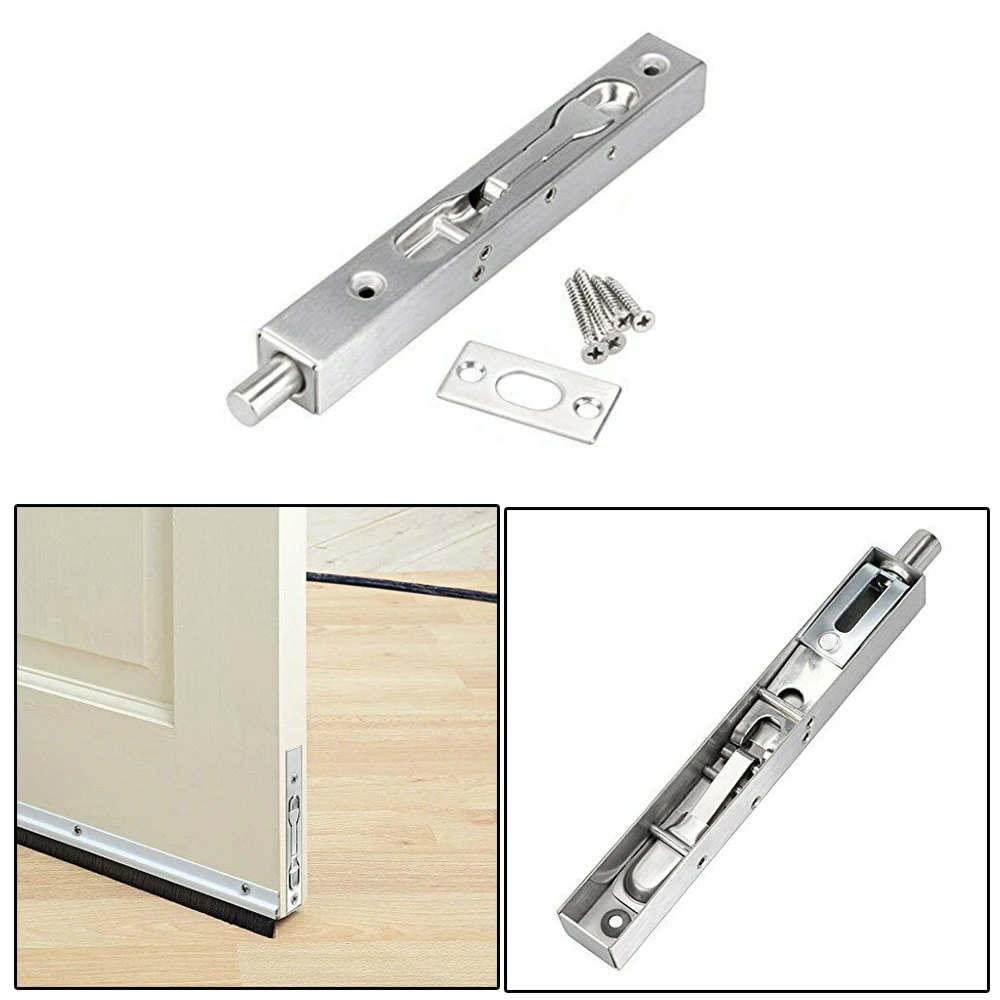 Чертежная защелка скрытый Невидимый дверной болт двойная открывающаяся