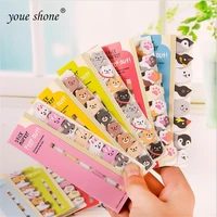 1set cute row of animal bookmarks sticky notes n times of note this note message stickers retail wholesale youe shone