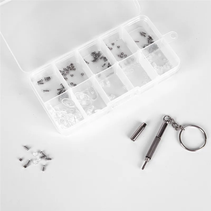 1 шт. Набор для ремонта носоупоров с винтовой гайкой набор инструментов очков