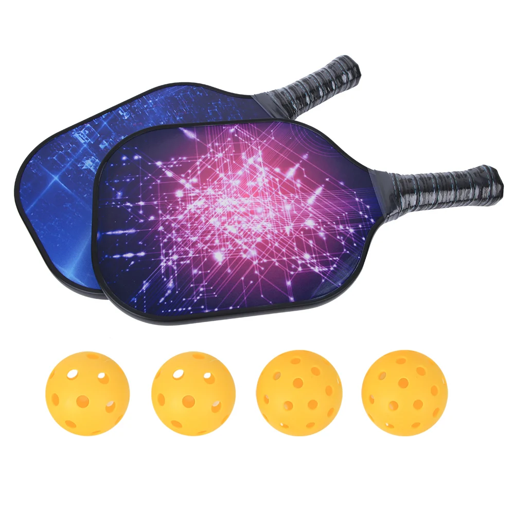 

Portable Carbon Fiber Pickleball Paddle Ball Game Set Training Sport Equipment pickleball pickleball pickleball pickleball