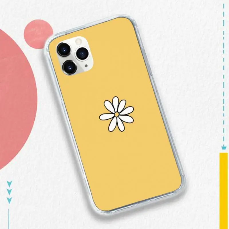

Yellow Aesthetic Great Art pattern Phone Case for iPhone 11 12 mini pro XS MAX 8 7 6 6S Plus X 5S SE 2020 XR