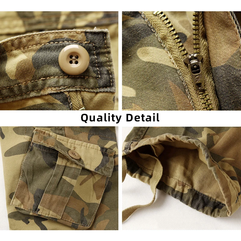 

Military Cargo Pants Men 2020 Brand New Camouflage Trousers Casual Multi-pocket Army Pants Mens Quallity Cargo Pants Plus Size