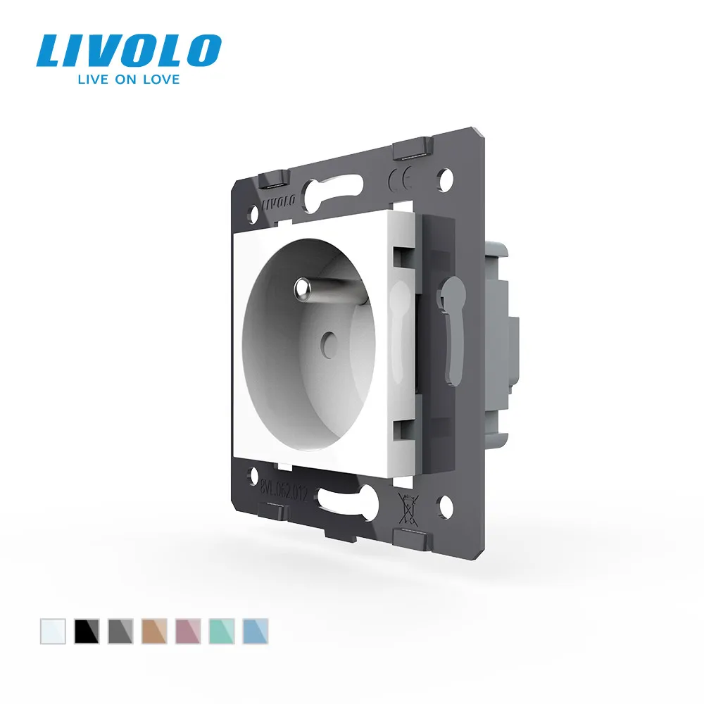 LIVOLO производитель Livolo Белые пластиковые материалы FR стандарт функциональная