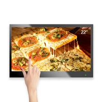 soulaca 22 inch touch screen waterproof tv android 9 0 for eu bathroom smart led television full hd 1080p