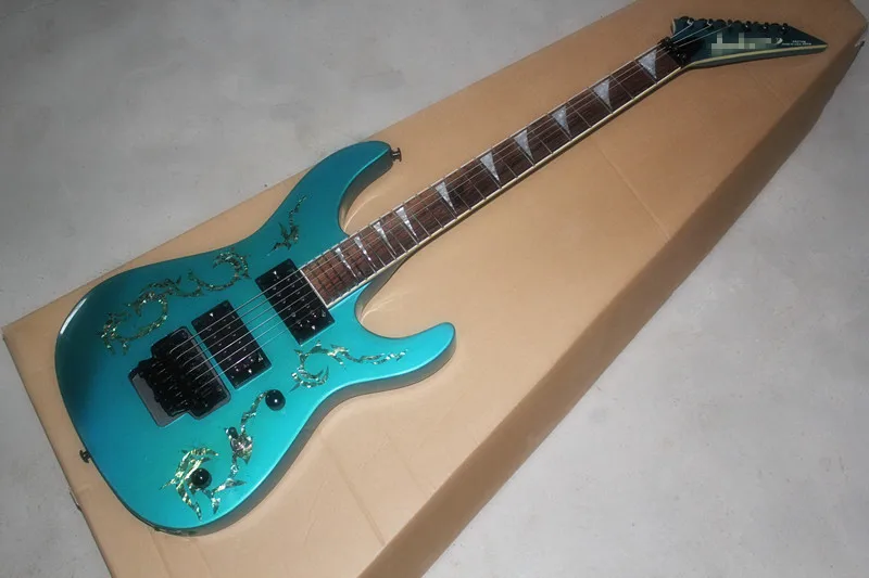 Цельнокроеная электрическая гитара Soloist Jackson 1511 с воротником и вставками в виде
