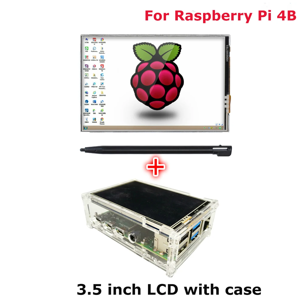 

Защитный чехол для Raspberry Pi 4, 3,5 дюйма, 9 слоев