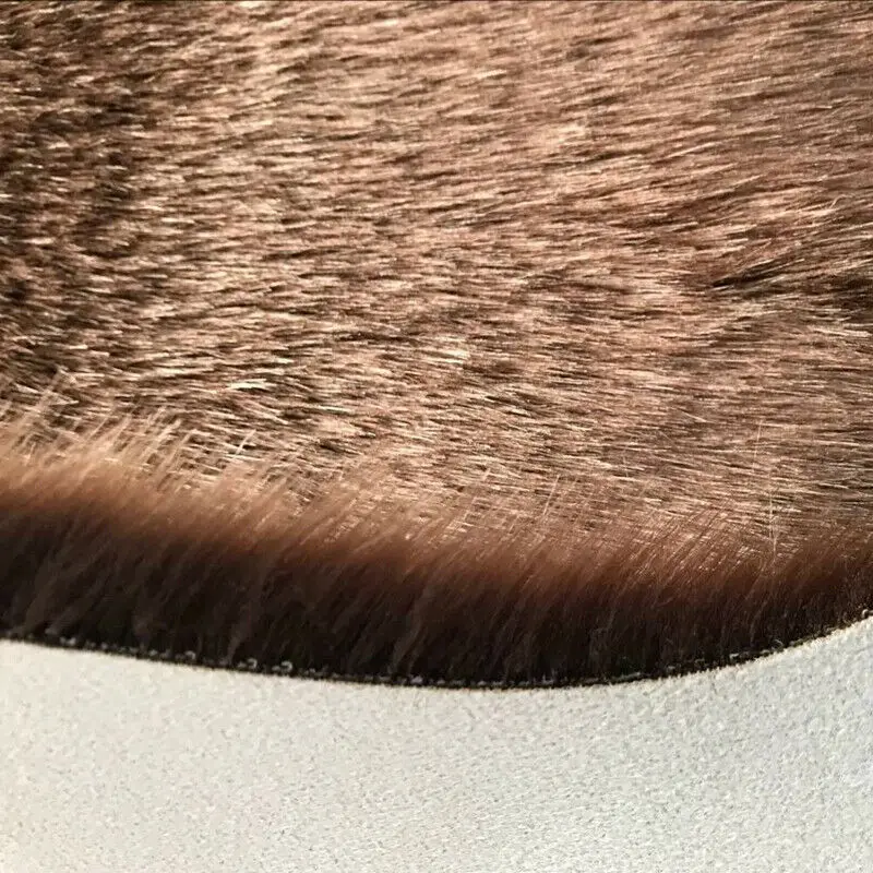 Новое поступление чехол для стула из искусственной овечьей кожи Теплый Ковер