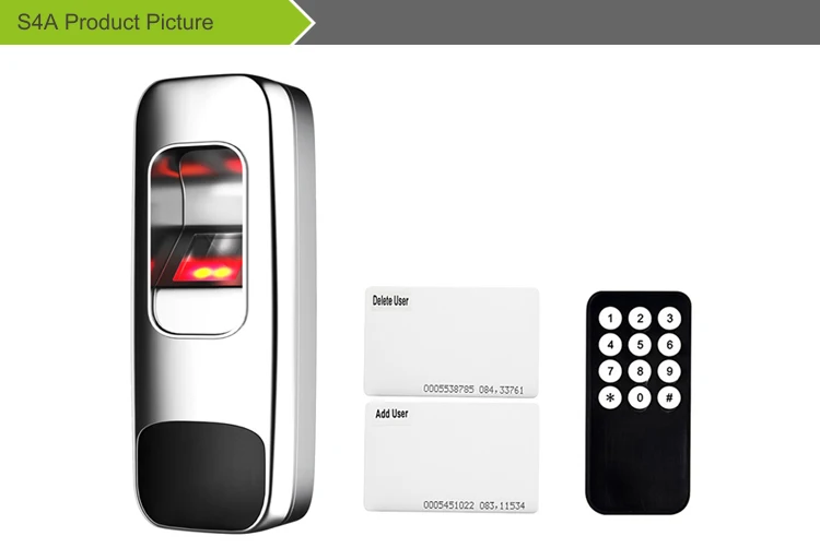 IP68 водонепроницаемая система контроля доступа по отпечаткам пальцев Rfid Контроль доступа Лер Wiegand 26 считыватель отпечатков пальцев антивандальный Открыватель двери